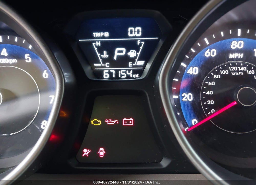 2016 HYUNDAI ELANTRA SE VIN: 5NPDH4AE5GH760160