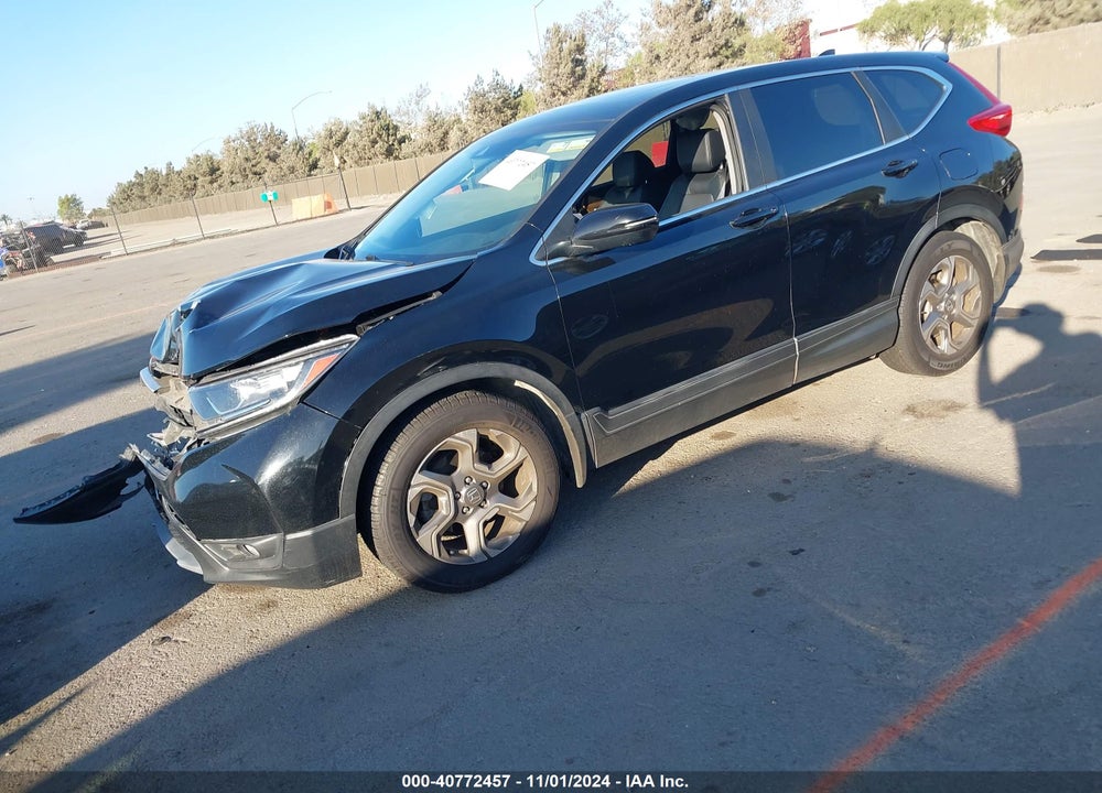 2019 HONDA CR-V EX-L VIN: 7FARW1H85KE036801