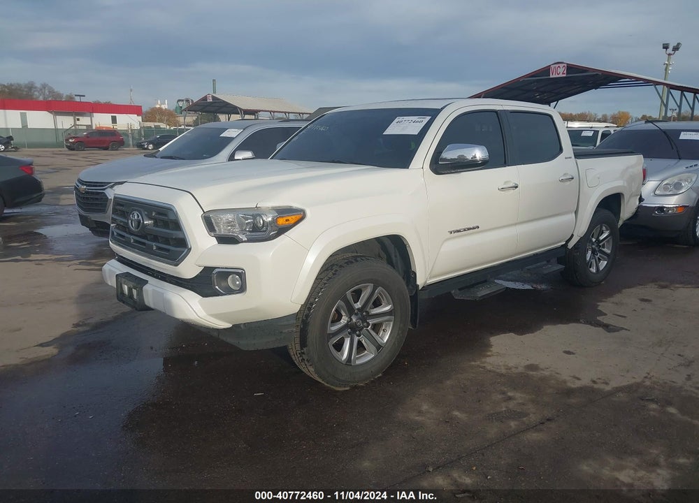 2017 TOYOTA TACOMA LIMITED VIN: 3TMGZ5AN5HM106285