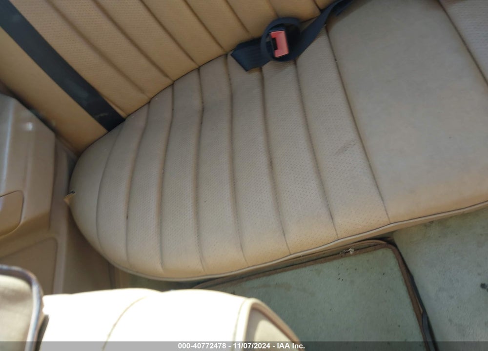 1984 MERCEDES-BENZ 190 D 2.2 VIN: WDBDB22A8EA097428