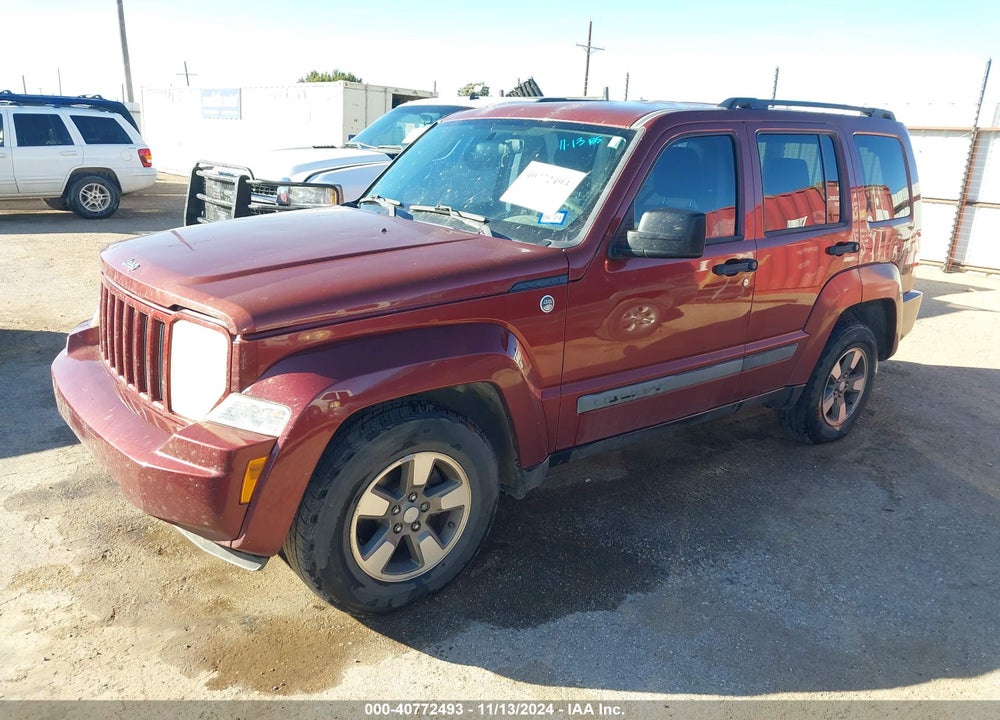 2008 JEEP LIBERTY SPORT VIN: 1J8GN28KX8W220331