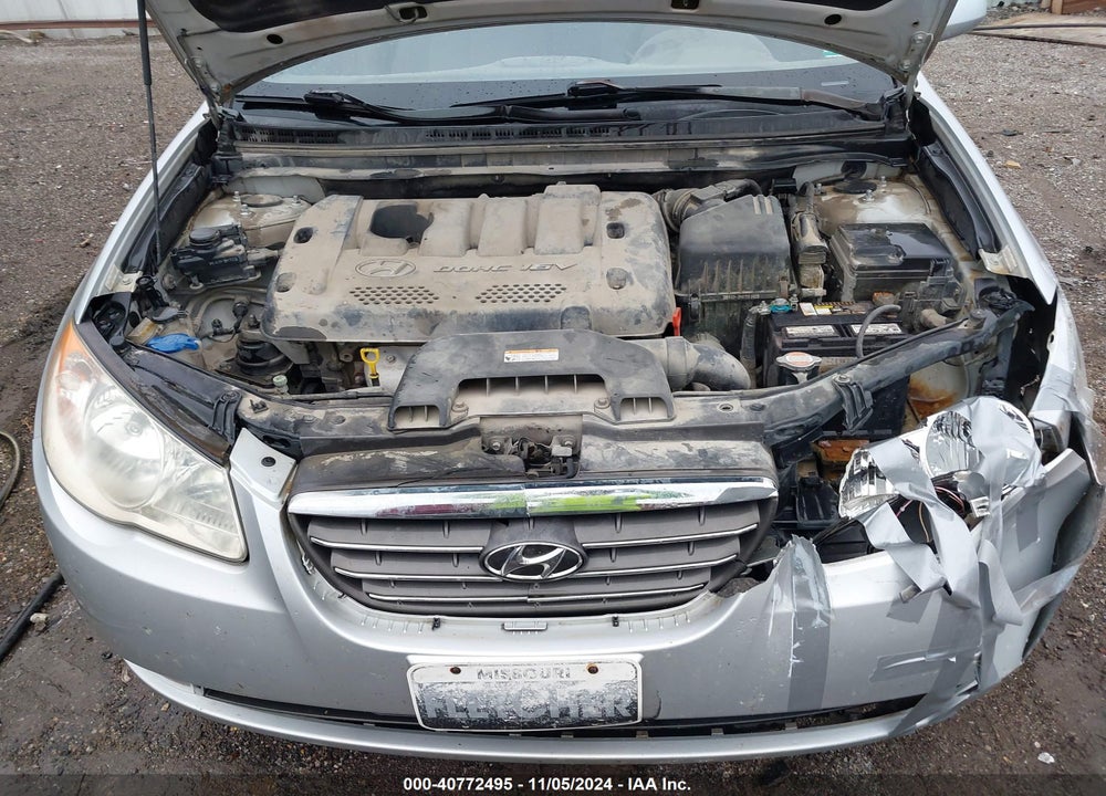 2007 HYUNDAI ELANTRA GLS/LIMITED/SE VIN: KMHDU46D37U142462