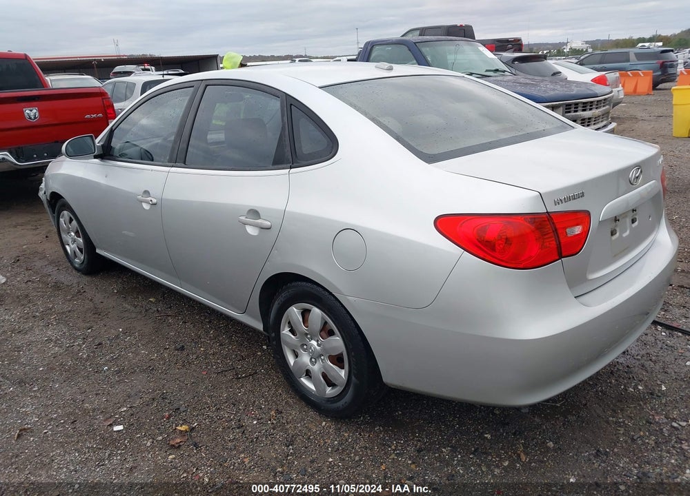 2007 HYUNDAI ELANTRA GLS/LIMITED/SE VIN: KMHDU46D37U142462