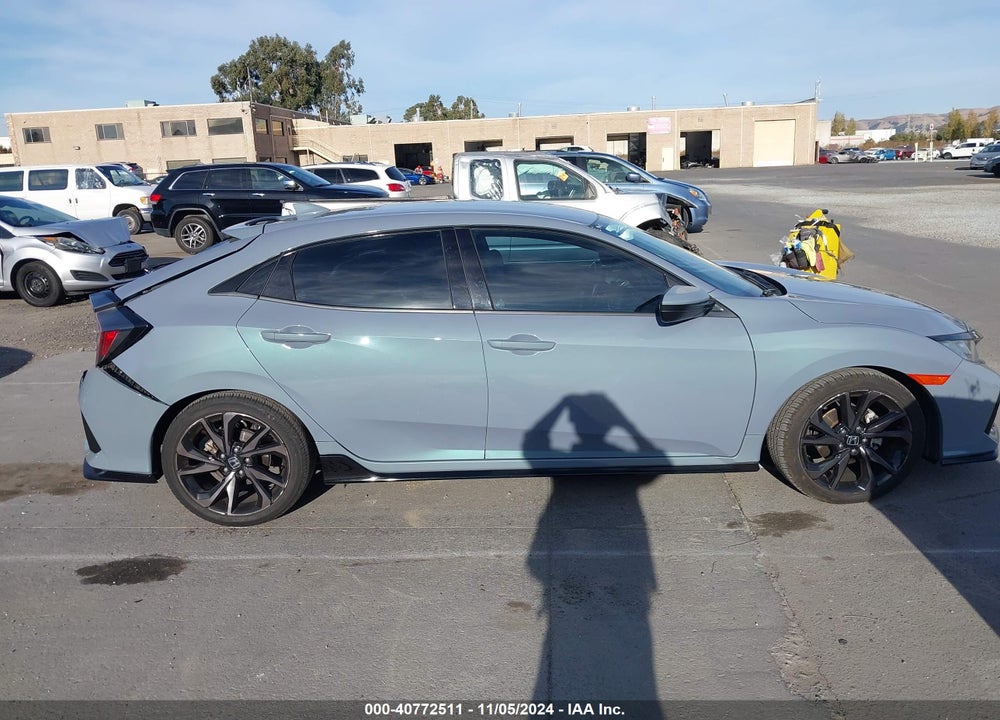 2018 HONDA CIVIC SPORT VIN: SHHFK7H43JU419188