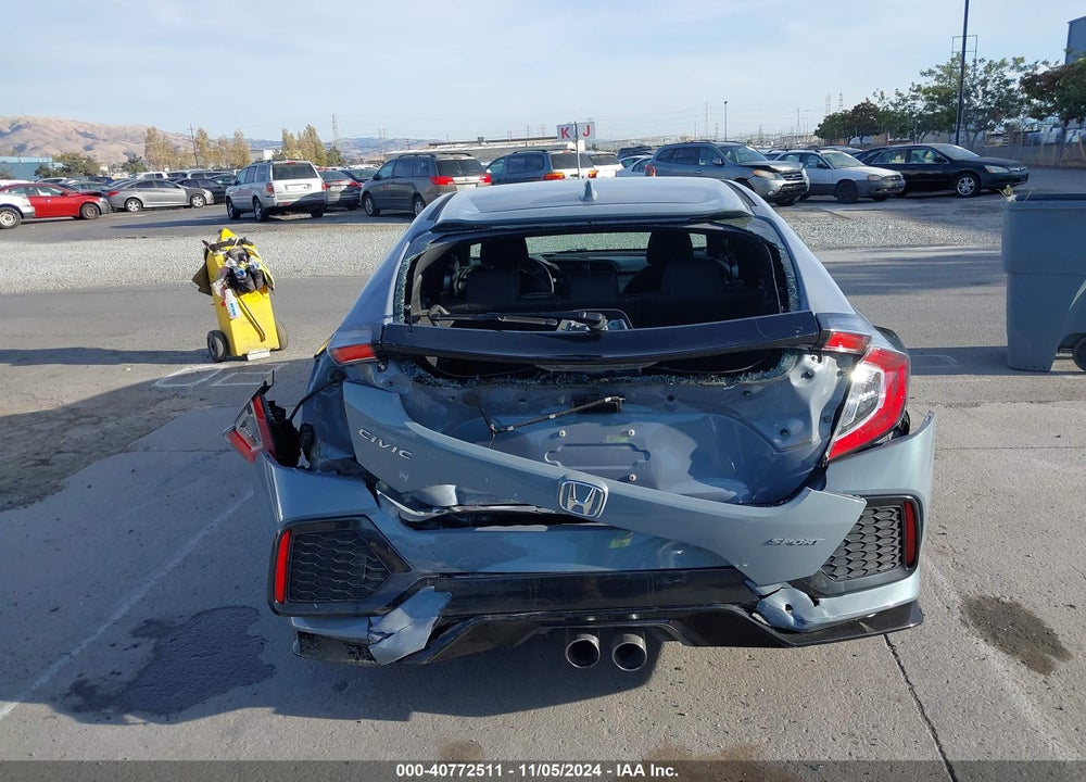 2018 HONDA CIVIC SPORT VIN: SHHFK7H43JU419188