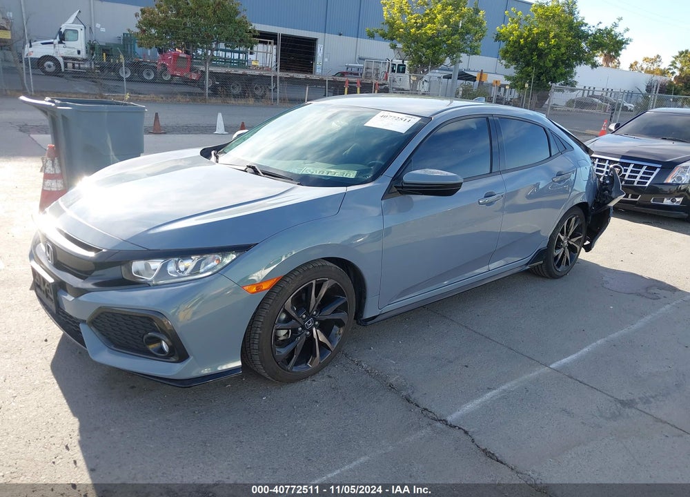 2018 HONDA CIVIC SPORT VIN: SHHFK7H43JU419188
