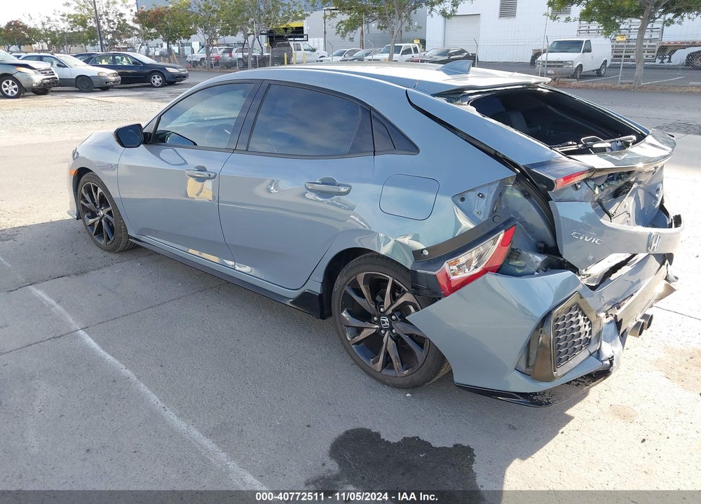 2018 HONDA CIVIC SPORT VIN: SHHFK7H43JU419188