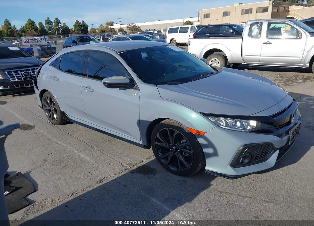 2018 HONDA CIVIC SPORT VIN: SHHFK7H43JU419188