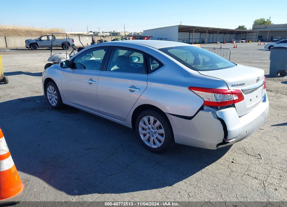 2014 NISSAN SENTRA S VIN: 3N1AB7AP1EL694178