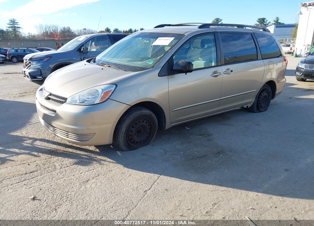 2004 TOYOTA SIENNA LE VIN: 5TDZA23C74S063668