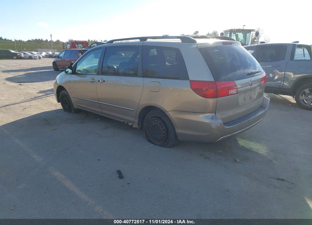 2004 TOYOTA SIENNA LE VIN: 5TDZA23C74S063668