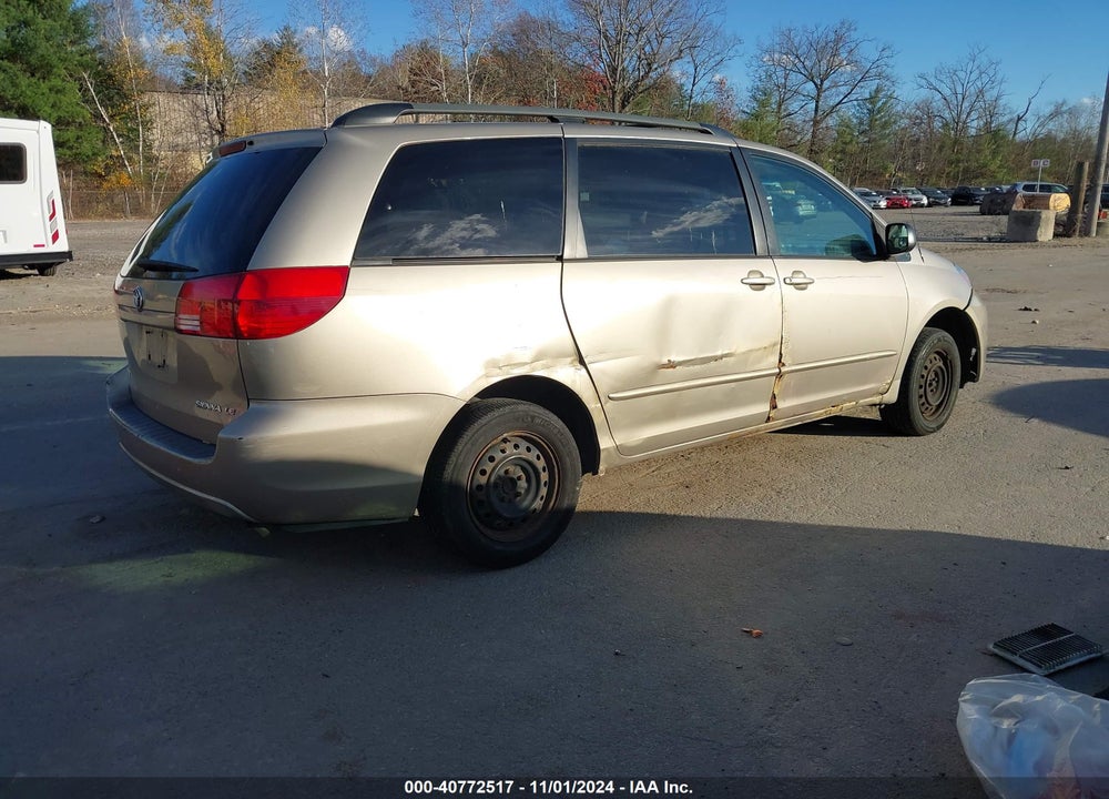 2004 TOYOTA SIENNA LE VIN: 5TDZA23C74S063668