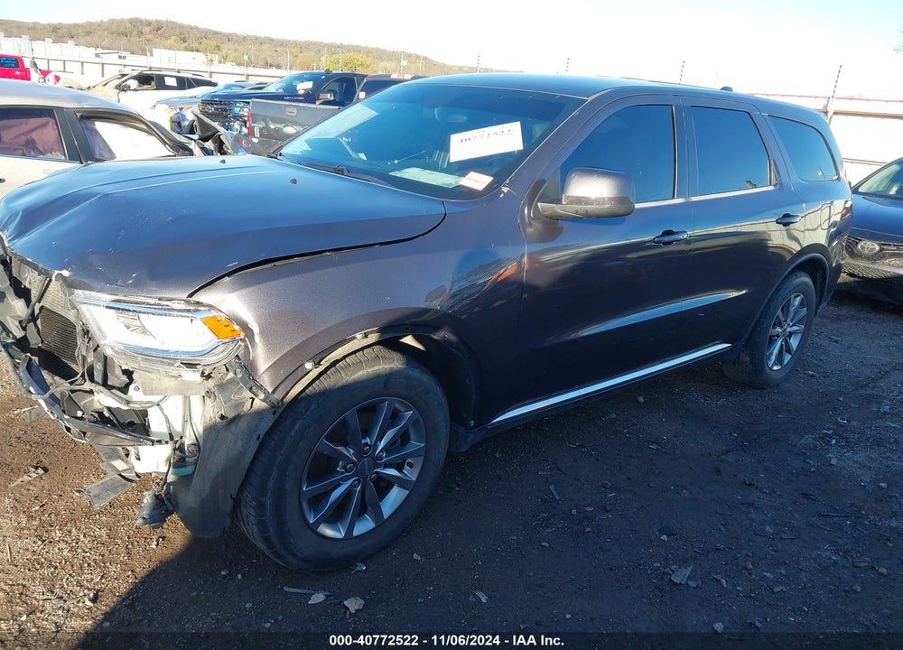 2018 DODGE DURANGO SXT RWD VIN: 1C4RDHAG6JC413269
