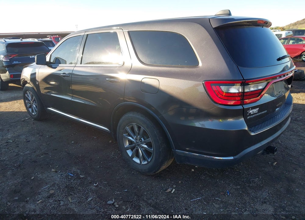 2018 DODGE DURANGO SXT RWD VIN: 1C4RDHAG6JC413269