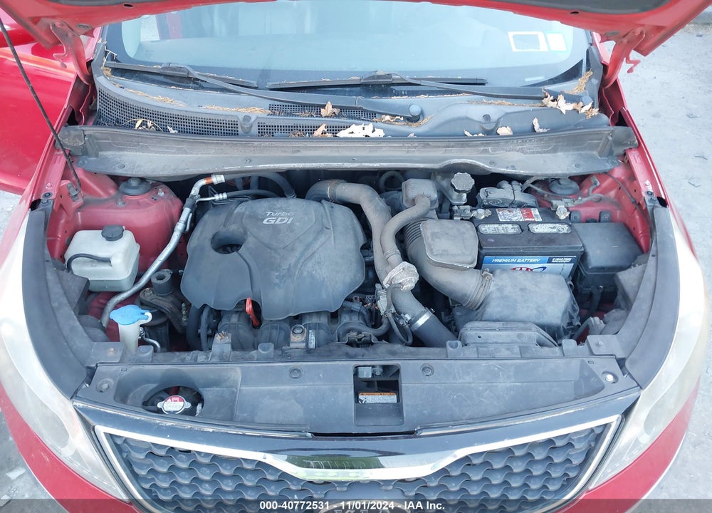 2012 KIA SPORTAGE SX VIN: KNDPCCA60C7190534