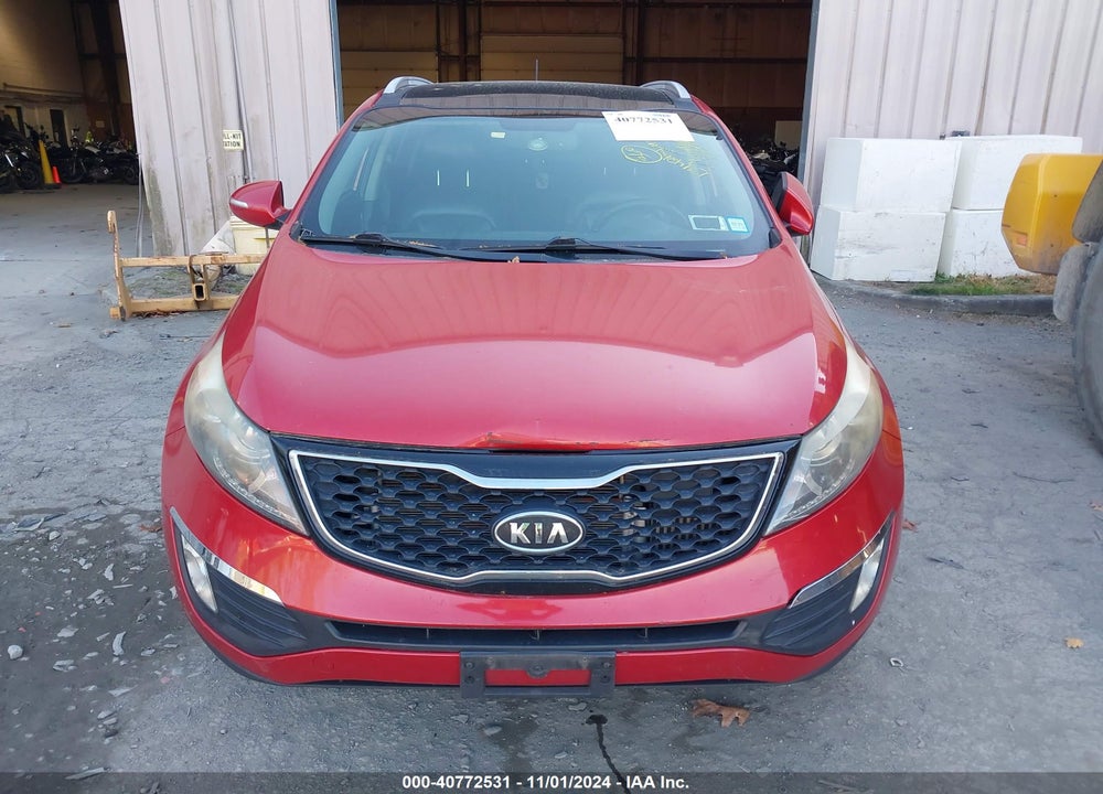 2012 KIA SPORTAGE SX VIN: KNDPCCA60C7190534