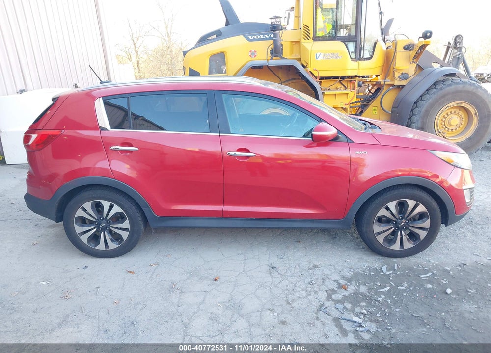 2012 KIA SPORTAGE SX VIN: KNDPCCA60C7190534
