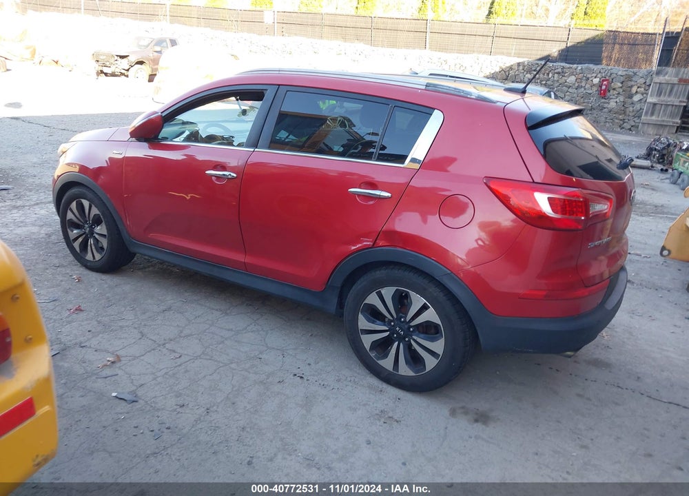 2012 KIA SPORTAGE SX VIN: KNDPCCA60C7190534