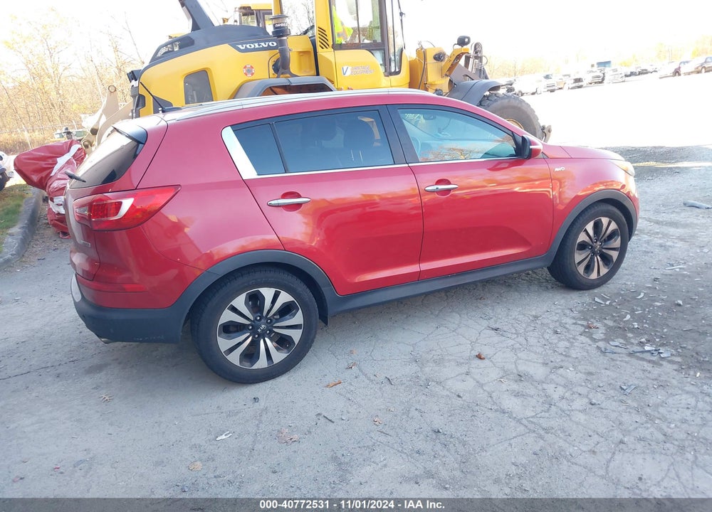 2012 KIA SPORTAGE SX VIN: KNDPCCA60C7190534