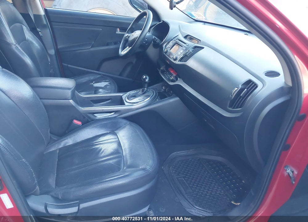 2012 KIA SPORTAGE SX VIN: KNDPCCA60C7190534