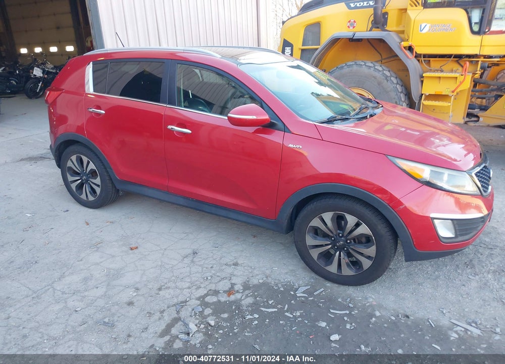 2012 KIA SPORTAGE SX VIN: KNDPCCA60C7190534