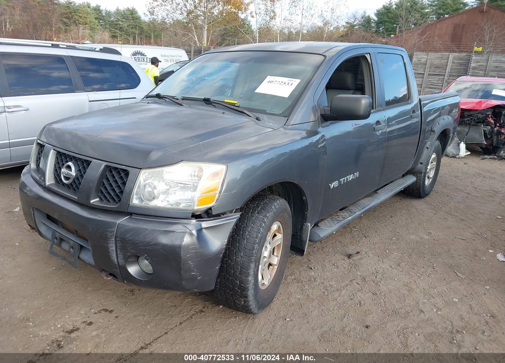 2005 NISSAN TITAN XE VIN: 1N6AA07B55N530562