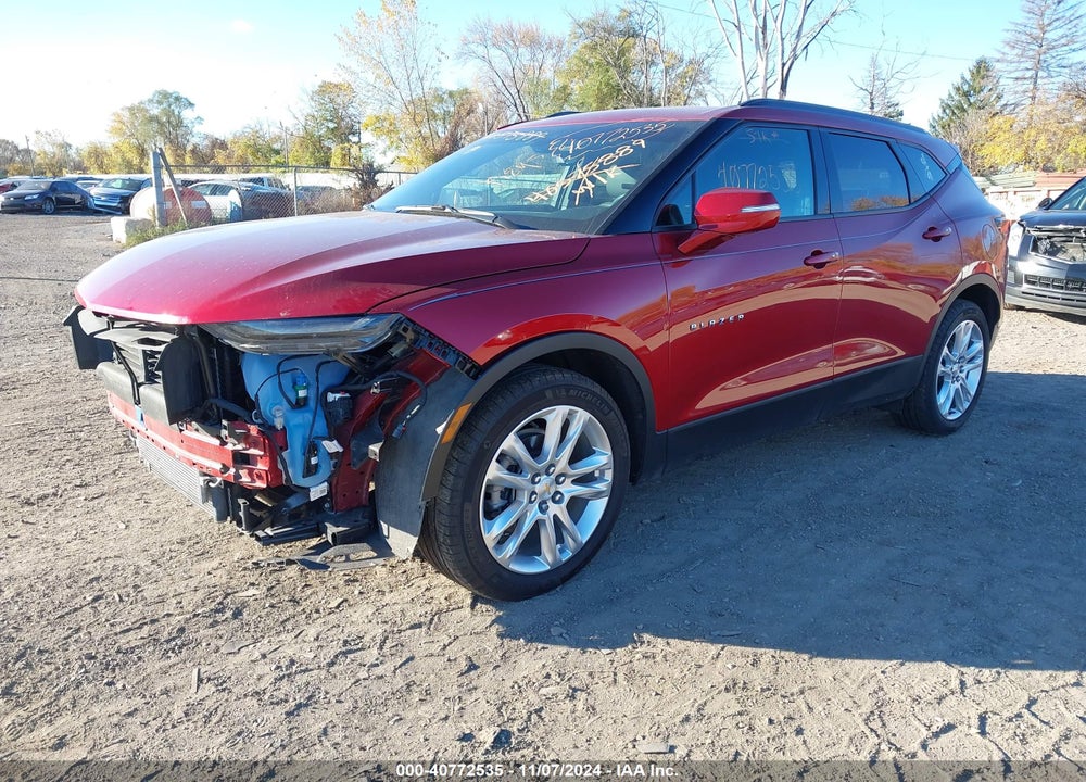 2021 CHEVROLET BLAZER VIN: 3GNKBJRS3MS543314