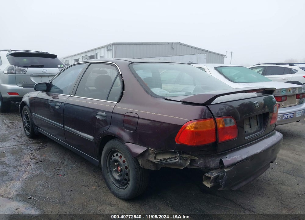2000 HONDA CIVIC LX VIN: 2HGEJ6675YH525090
