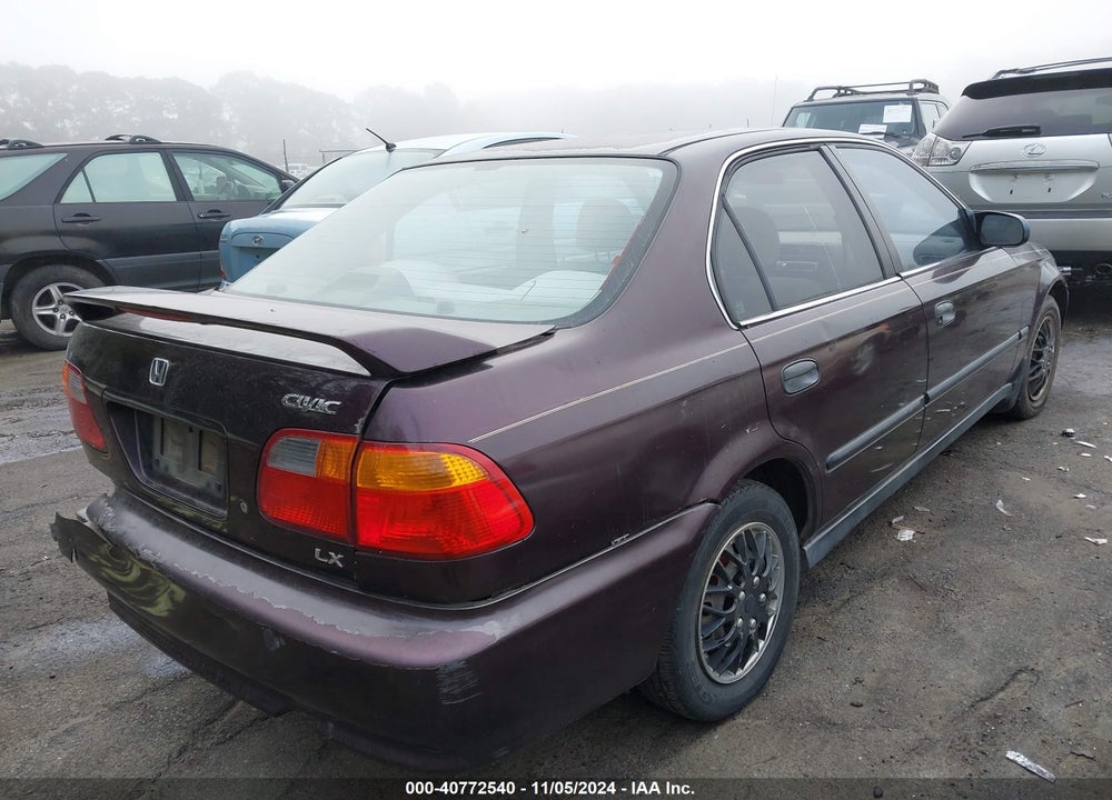 2000 HONDA CIVIC LX VIN: 2HGEJ6675YH525090