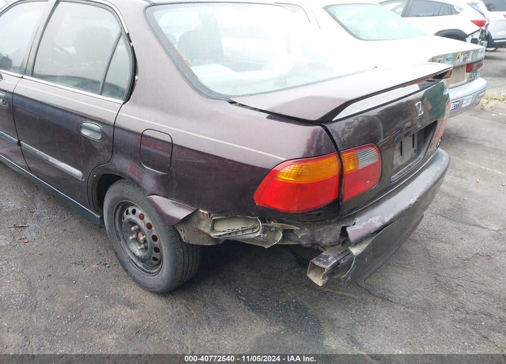 2000 HONDA CIVIC LX VIN: 2HGEJ6675YH525090