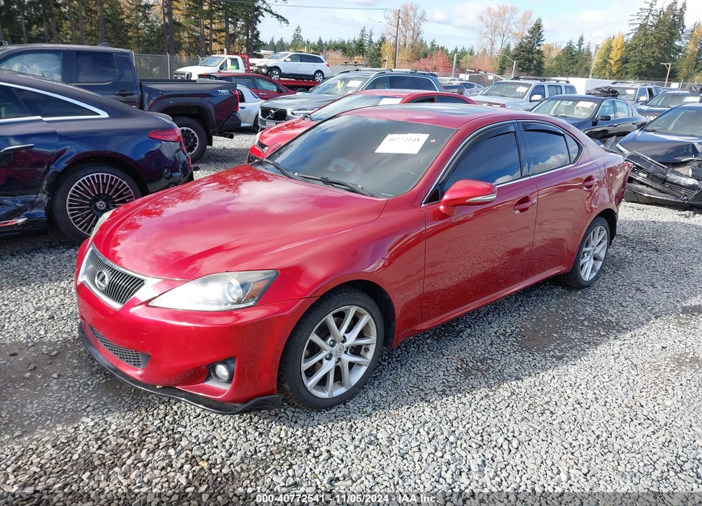 2012 LEXUS IS 250 VIN: JTHCF5C24C5055160