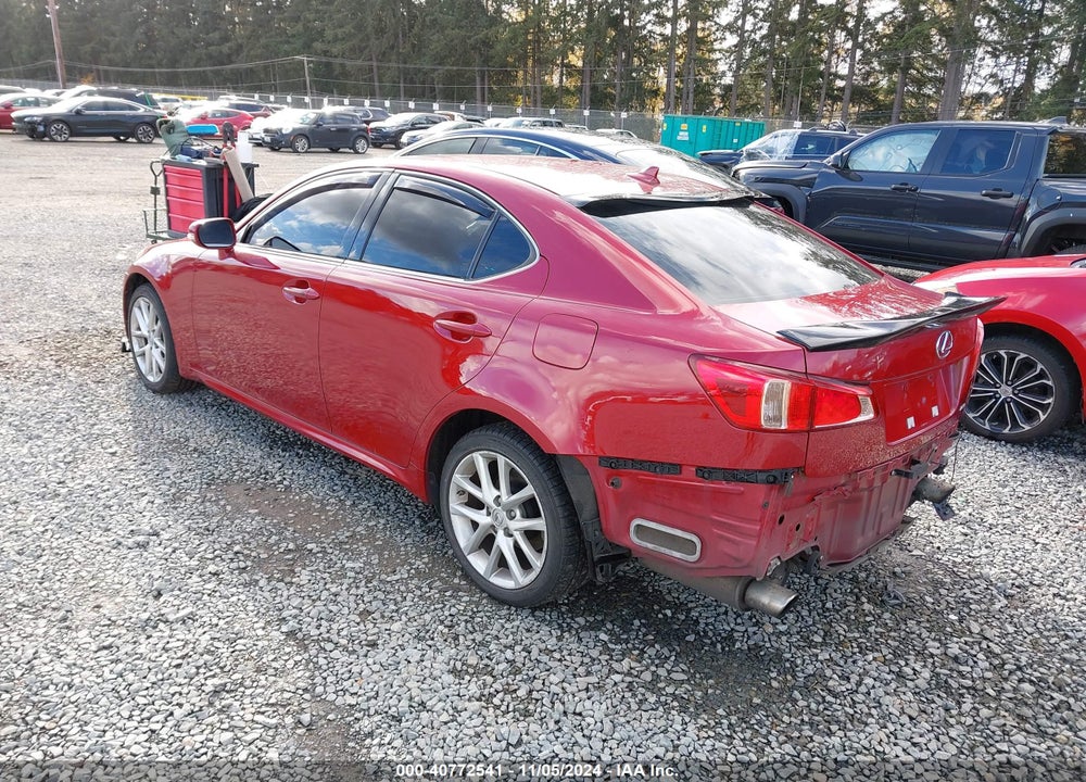 2012 LEXUS IS 250 VIN: JTHCF5C24C5055160
