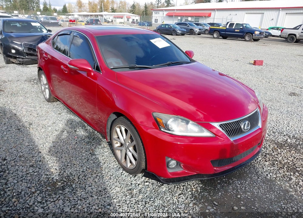 2012 LEXUS IS 250 VIN: JTHCF5C24C5055160