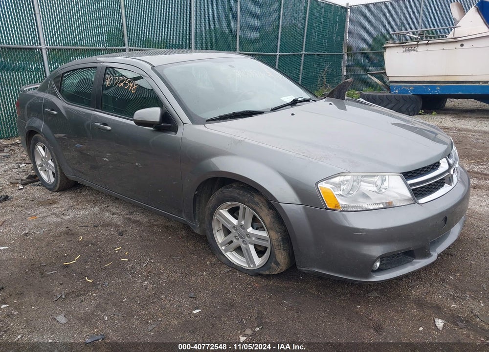 2013 DODGE AVENGER SXT VIN: 1C3CDZCG0DN521540