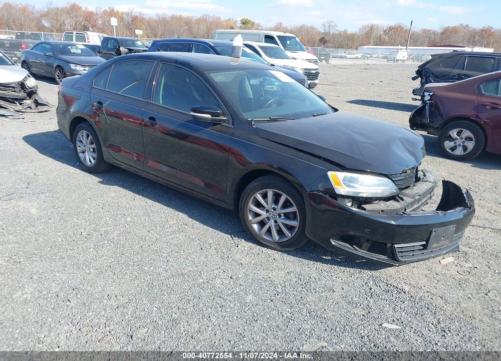 2011 VOLKSWAGEN JETTA 2.5L SE VIN: 3VWDZ7AJ2BM319730