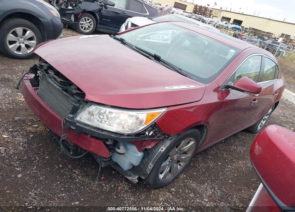 2010 BUICK LACROSSE CXS VIN: 1G4GE5EV7AF265106