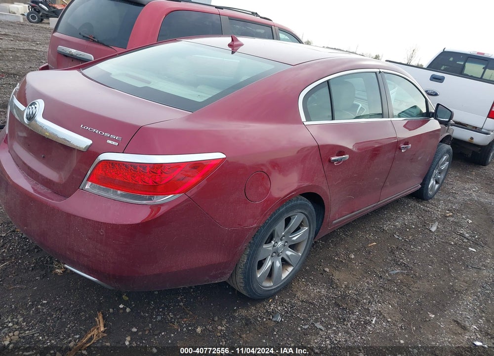 2010 BUICK LACROSSE CXS VIN: 1G4GE5EV7AF265106