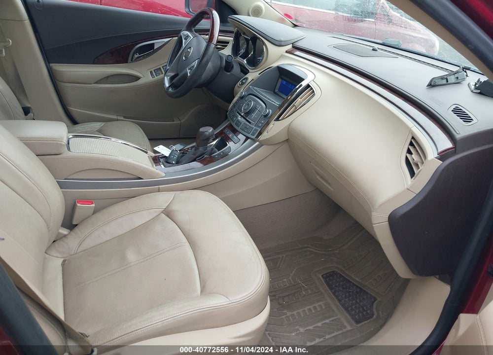 2010 BUICK LACROSSE CXS VIN: 1G4GE5EV7AF265106