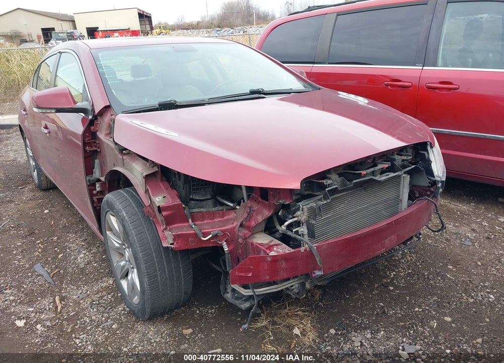2010 BUICK LACROSSE CXS VIN: 1G4GE5EV7AF265106