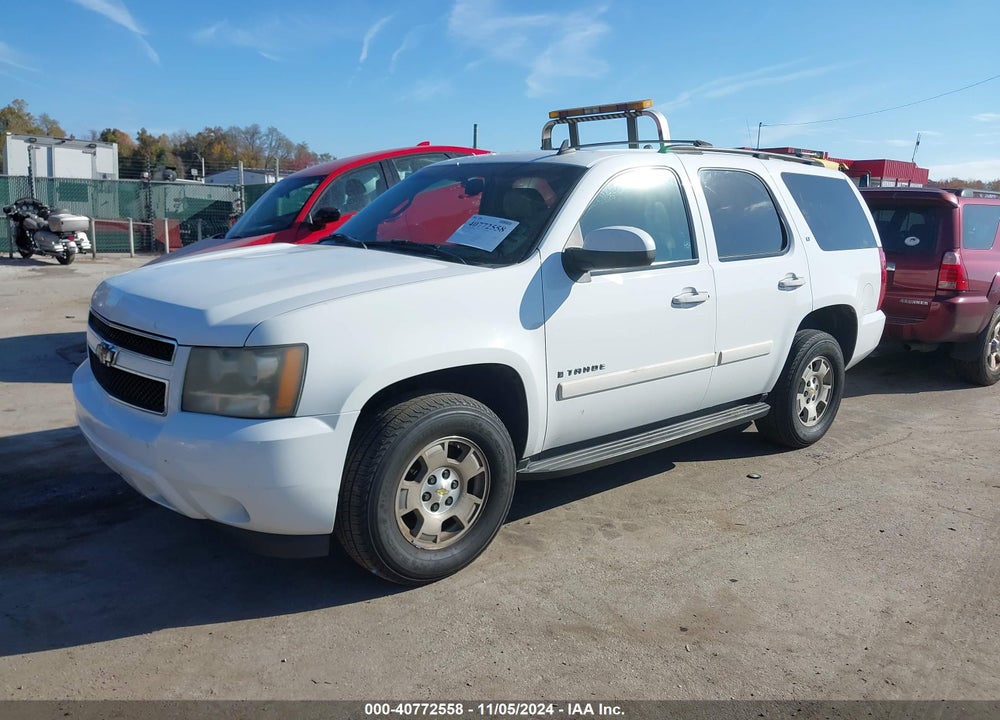 2007 CHEVROLET TAHOE LT VIN: 1GNFK13097R284439