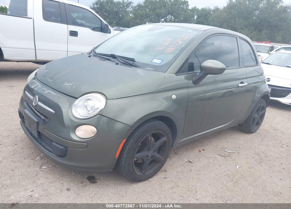 2014 FIAT 500 POP VIN: 3C3CFFARXET294002
