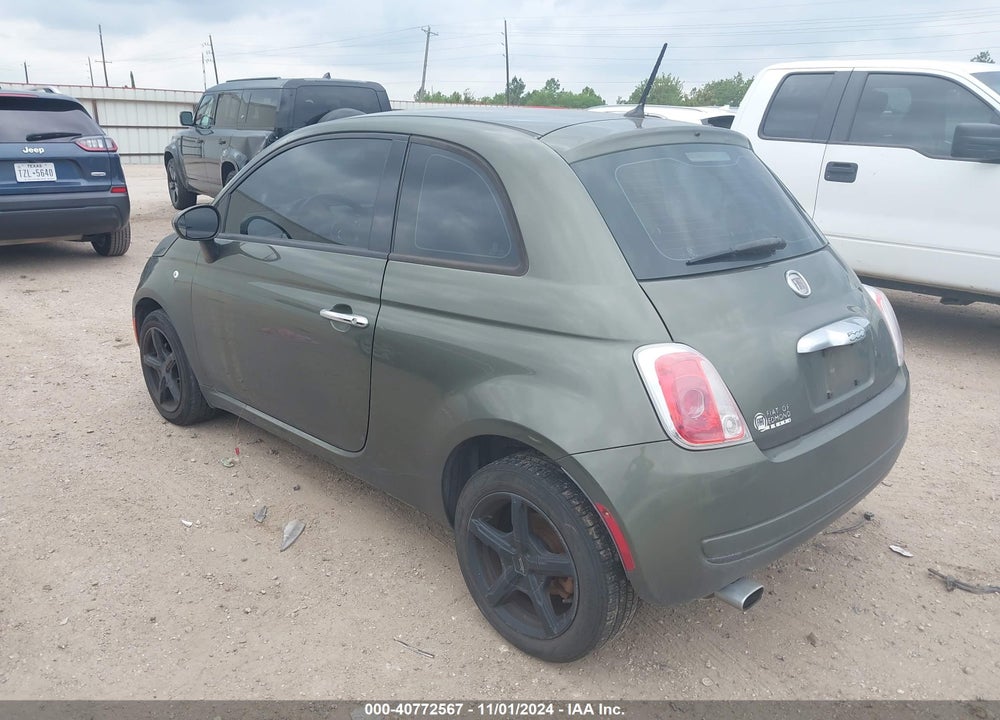 2014 FIAT 500 POP VIN: 3C3CFFARXET294002
