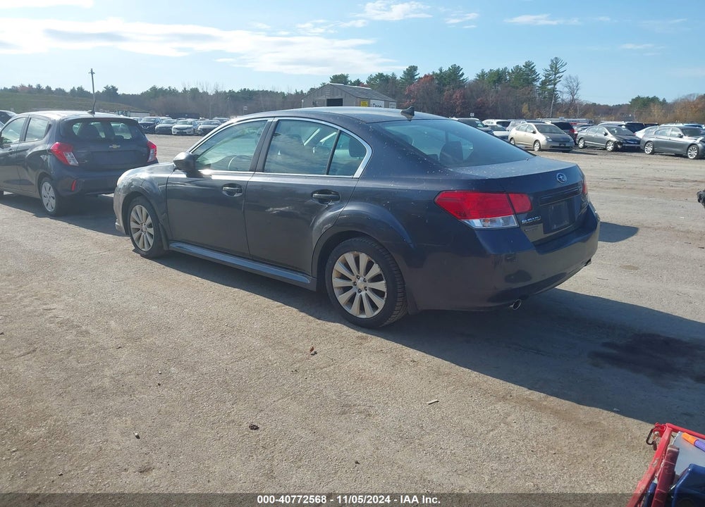 2011 SUBARU LEGACY 2.5I LIMITED VIN: 4S3BMBK66B3250483
