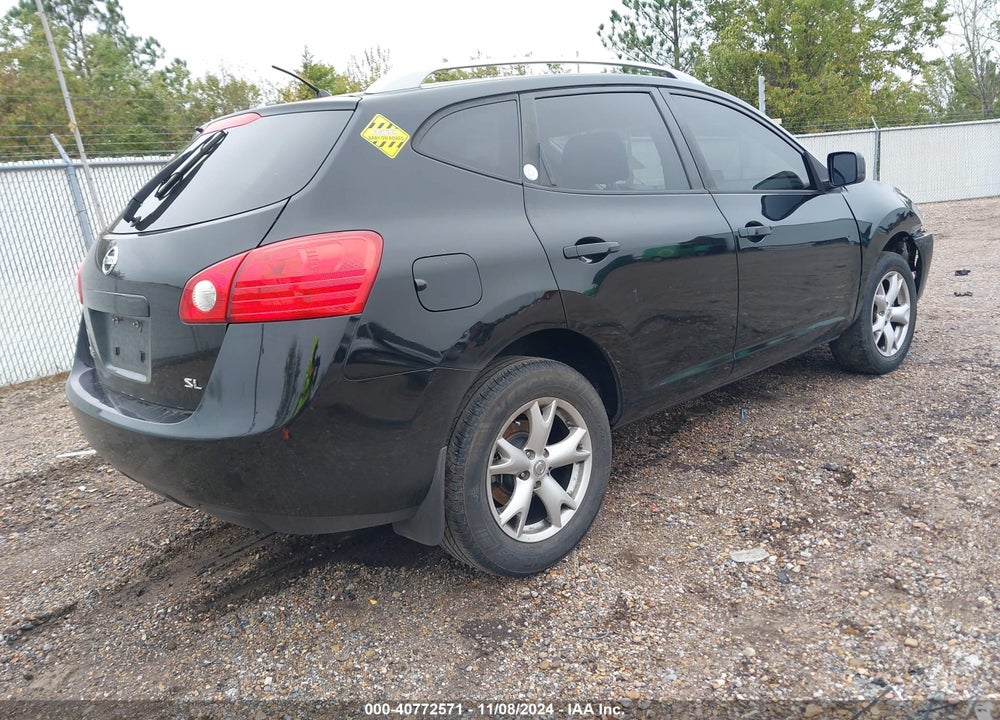 2009 NISSAN ROGUE SL VIN: JN8AS58T09W328687