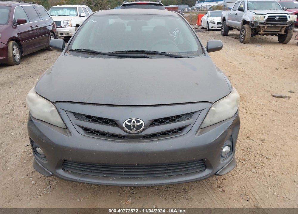 2011 TOYOTA COROLLA S VIN: 2T1BU4EE3BC722418