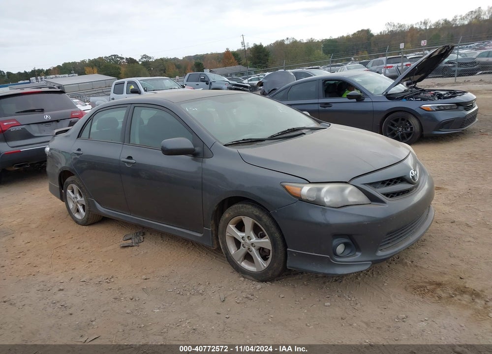 2011 TOYOTA COROLLA S VIN: 2T1BU4EE3BC722418