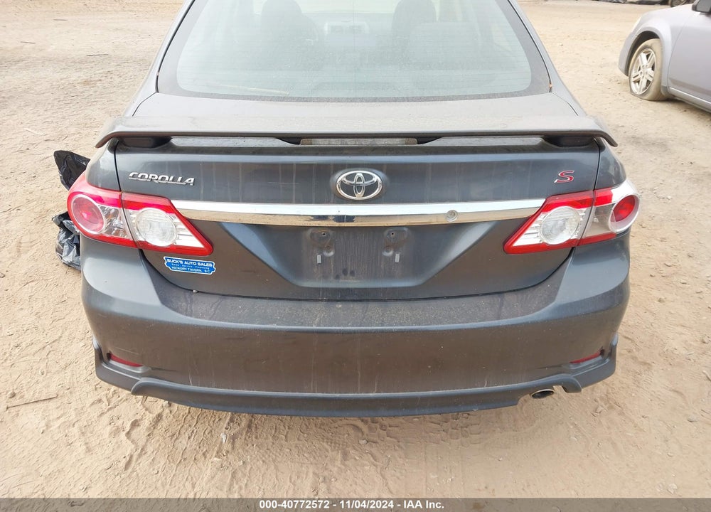 2011 TOYOTA COROLLA S VIN: 2T1BU4EE3BC722418