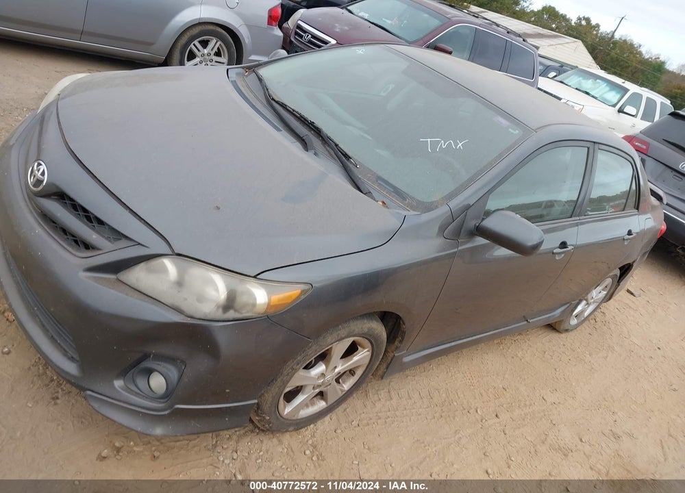2011 TOYOTA COROLLA S VIN: 2T1BU4EE3BC722418