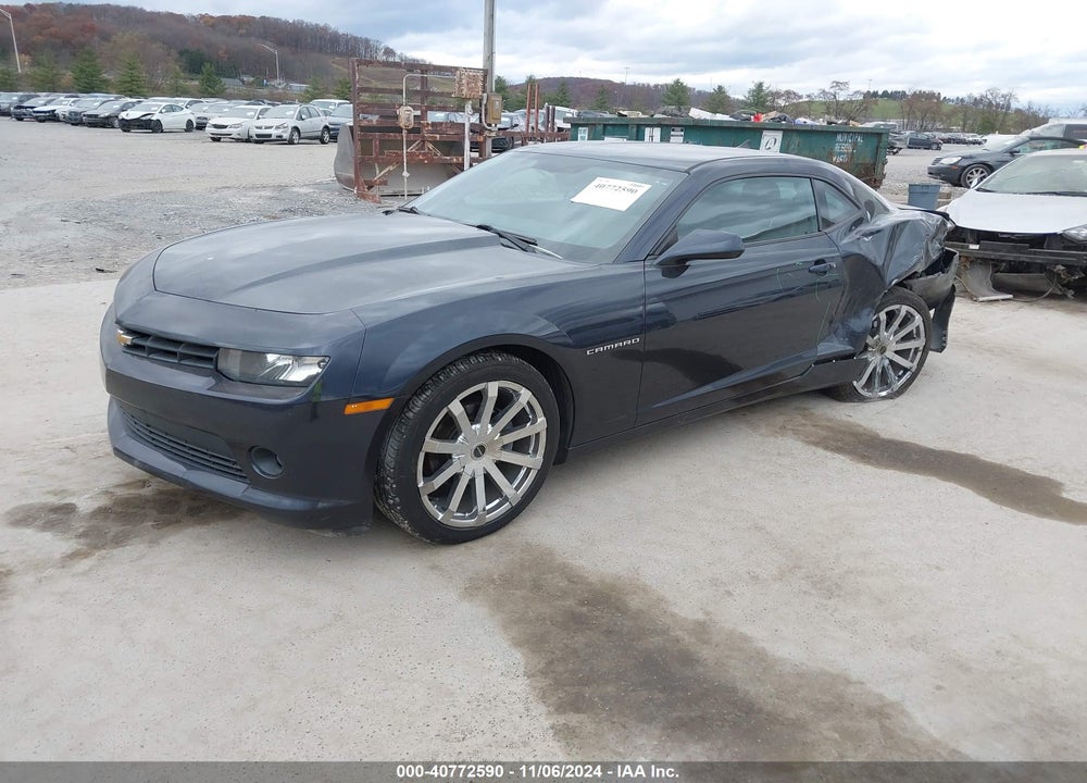2014 CHEVROLET CAMARO VIN: 2G1FB1E35E9284454