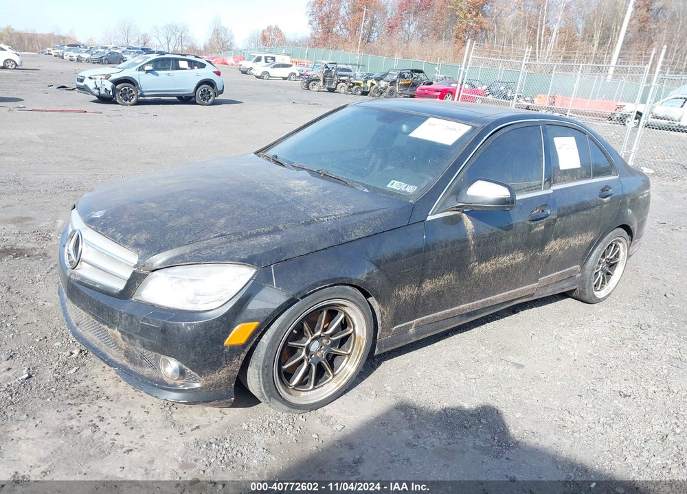 2008 MERCEDES-BENZ C 350 SPORT VIN: WDDGF56X58F165409